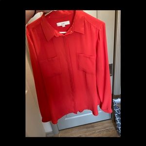Loft long sleeve blouse - L